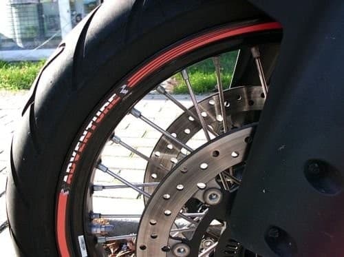 Strisce Adesive compatibili con CERCHI 18 21" KTM 1090 1190 1290 R ADVENTURE - 4
