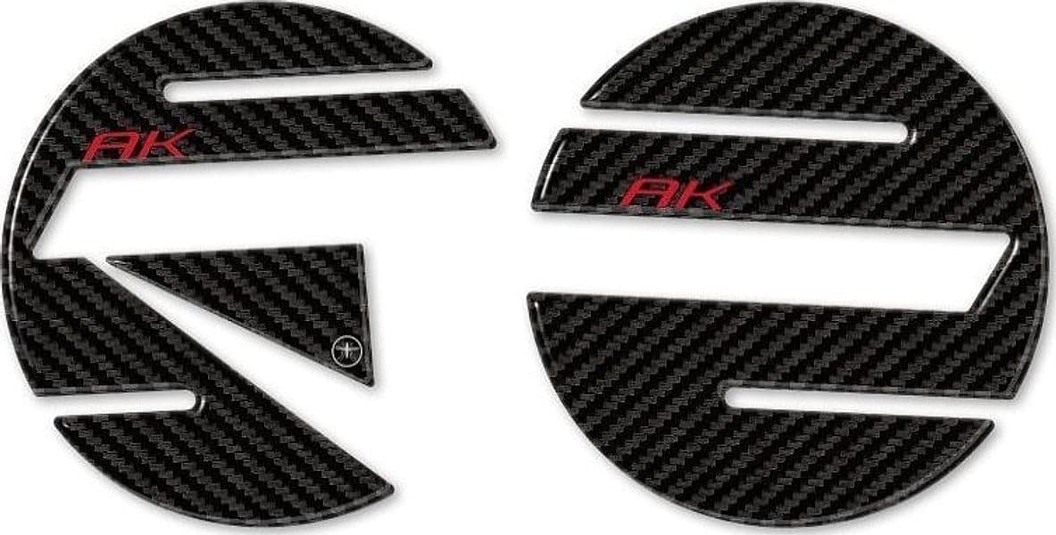 2 Adesivi Protezione Carter Resinati Compatibile Scooter Kymco Ak 550 2017-2026 - 3