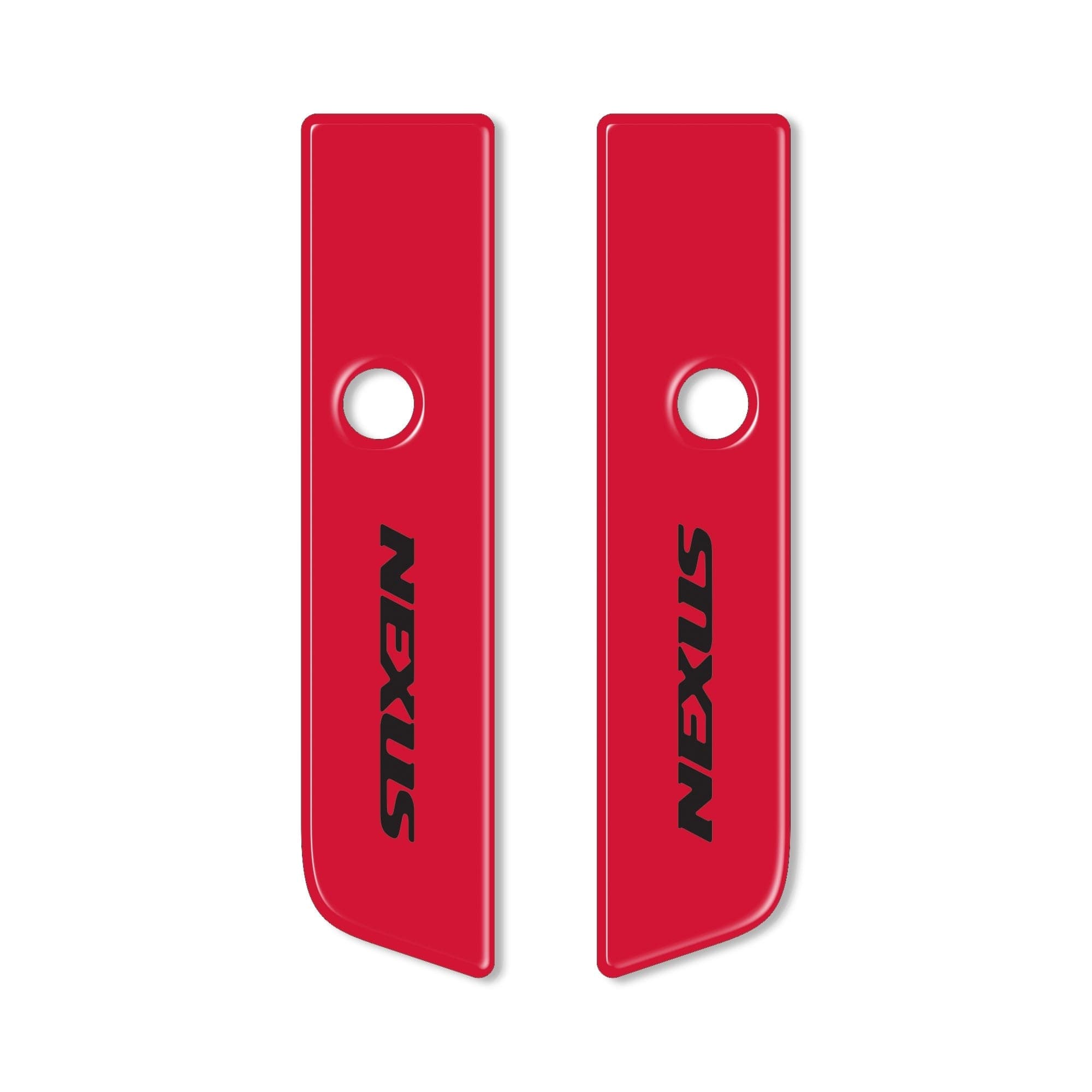 TAPPI SPECCHIETTI 2 ADESIVI RESINATI GEL 3D compatibili per scooter GILERA NEXUS - 5