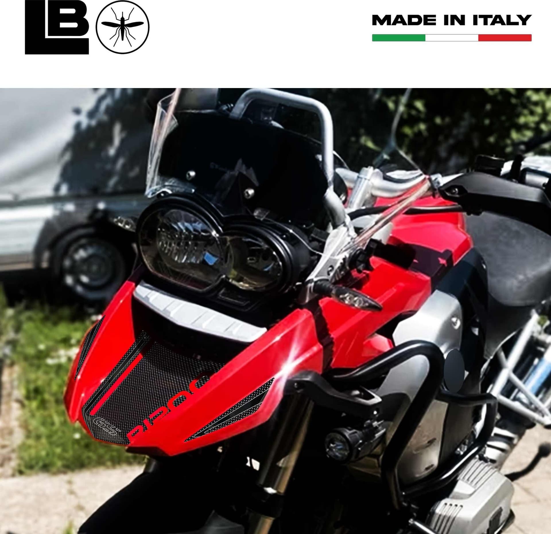 Kit Adesivi 3D Protezione Carbon Puntale compatibile con Bmw Gs R1200 2008-2012 - 4