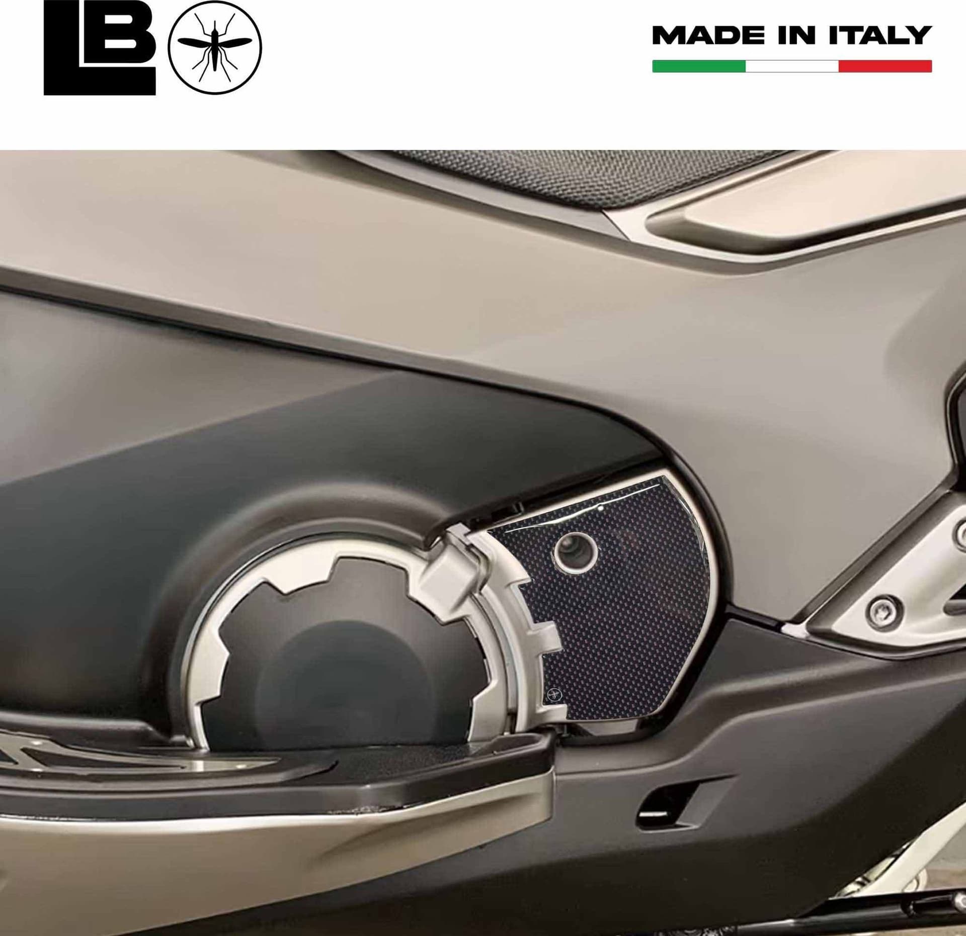 Adesivi in resina 3D Protezioni Carter compatibili per scooter Honda Integra 700 - 5