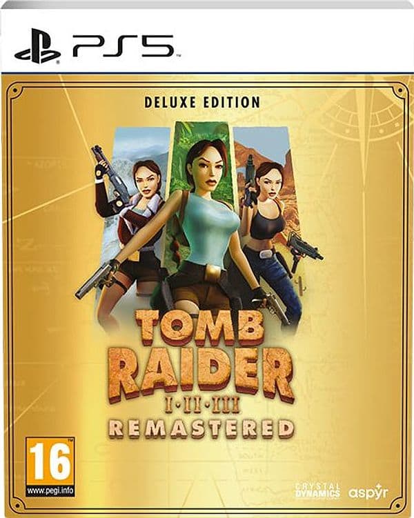 Tomb Raider I-Ii-Iii Remastered Deluxe Edition PS5 UK Usato in  Prezzo Bomba Store - Casalnuovo di Napoli, commercioVirtuoso.it
