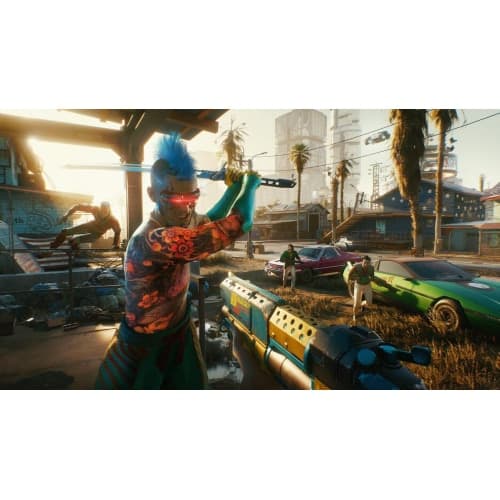 Cyberpunk 2077 Dayone Edition PS4 ES Usato - 2