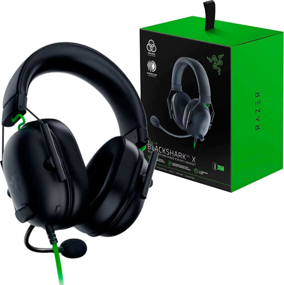 Razer Cuffie Gaming Wired Blackshark V2 X PS4/PS5/Xbox/Switch/Pc Usato