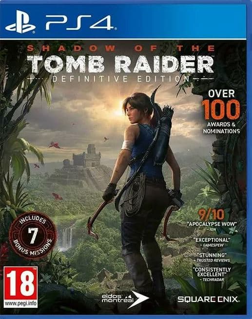 Shadow Of The Tomb Raider Definitive Edition PS4 UK Usato - 2