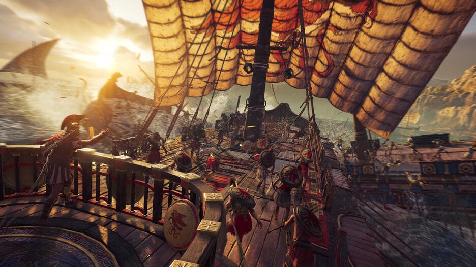 Assassin'S Creed Odyssey + Assassin'S Creed Valhalla PS4 FR USATO - 3