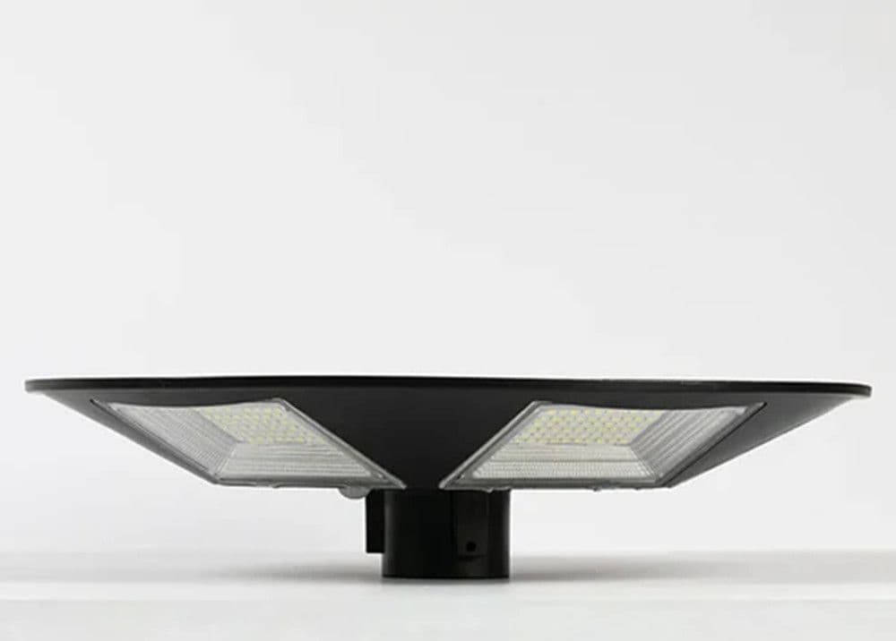 LAMPIONE UFO LED SOLARE 350W SENSORE MOVIMENTO CREPUSCOLARE LUCE FREDDA 6500K IP65 - 6