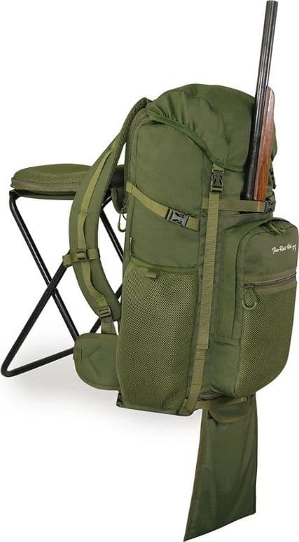 Fierashop Zaino Porta Fucile 45 Lt con Sgabello - Marsupio - 6