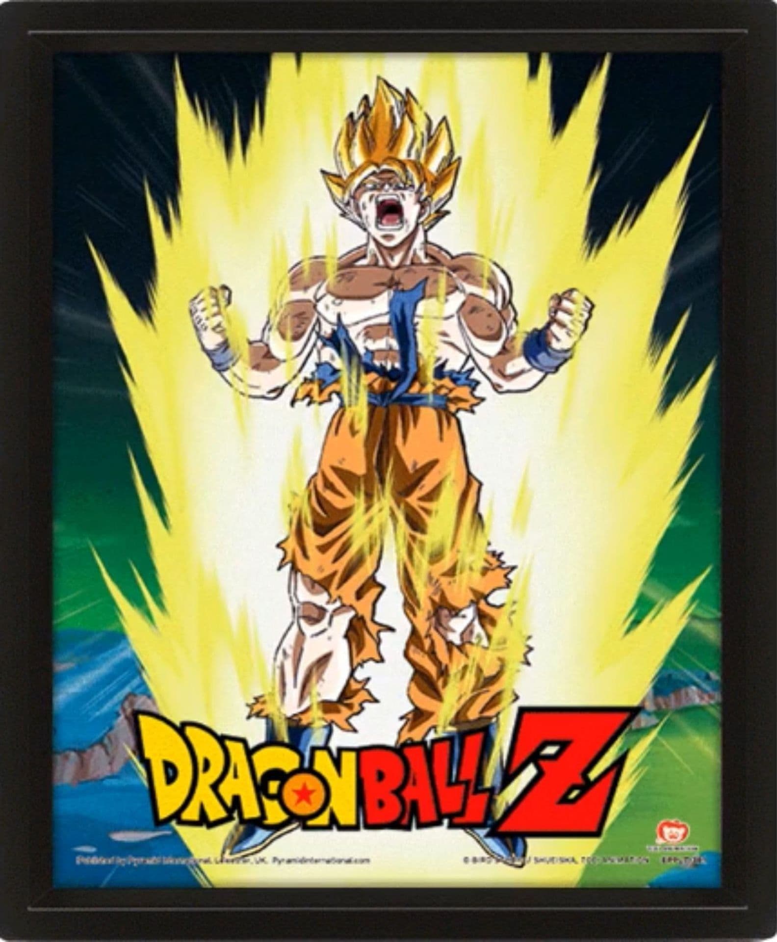 Quadro 3D Lenticular Poster Dragon Ball Z Power Levels Increased - Eppl71381 in Poster e stampe Prezzo Bomba Store - Casalnuovo di Napoli, commercioVirtuoso.it
