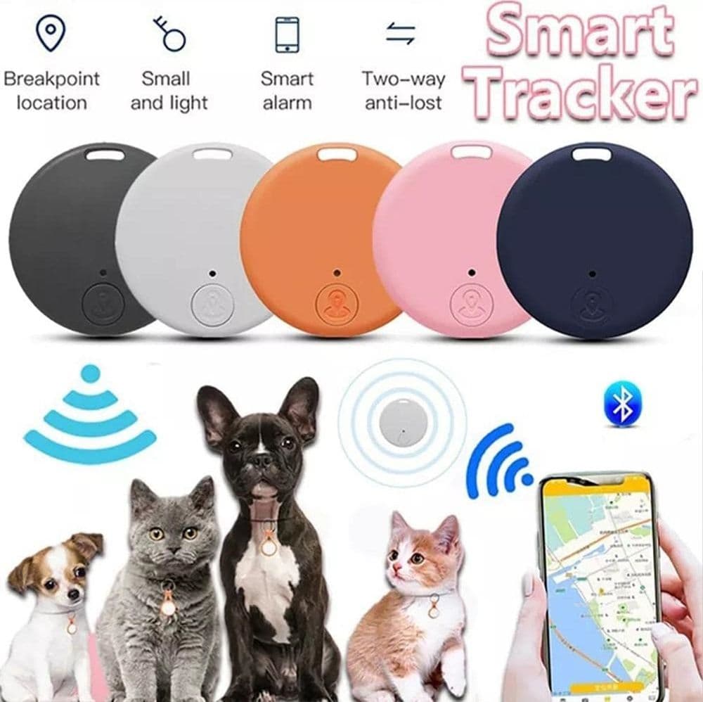 GPS TRACKER BLUETOOTH 5.0 RICERCA CANI CHIAVI BAGAGLI OGGETTI BAMBINI APP CELLULARI - 10