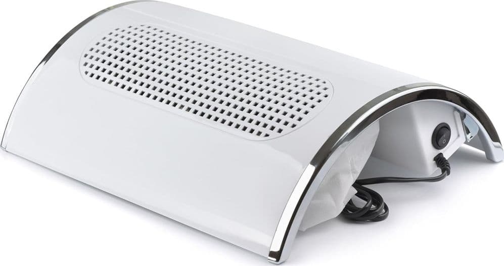 ASPIRAPOLVERE PROFESSIONALE PER UNGHIE 40 W ASPIRATORE PER MANICURE PEDICURE BIANCO - 9