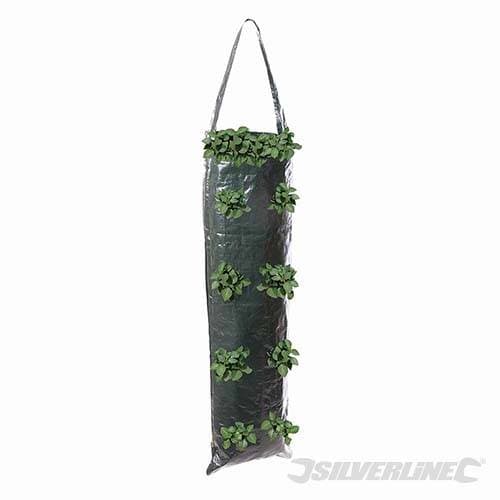 Tubo pendente di coltivazione da appendere con 8 fessure 2 pezzi Silverline