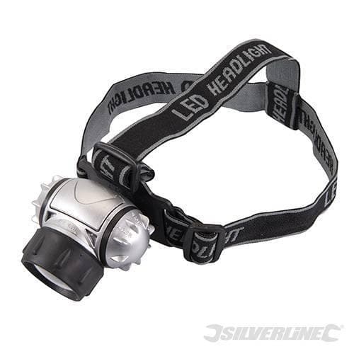 Torcia da testa LED/Krypton due modalità di luce Silverline Prezzo