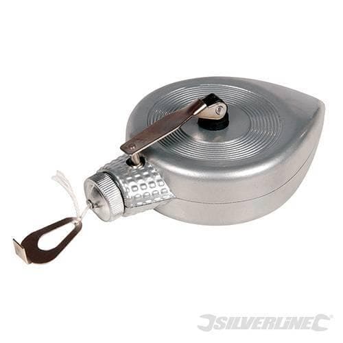 Tracciatore a gesso Silverline con filo da 30 Metri metallo duro Prezzo