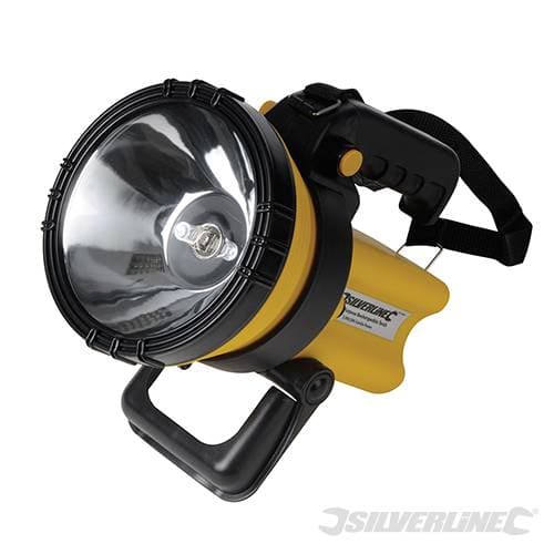 Torcia lampadina alogena ricaricabile regolabile 300 lumen Silverline