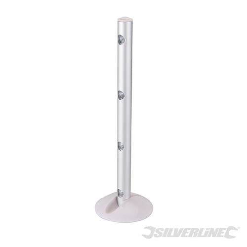 Torcia lampada a 4 LED Silverline 220 mm luminosa moderna prezzo