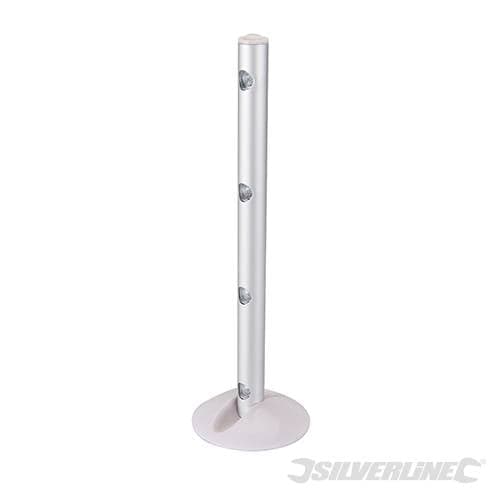 Torcia lampada a 4 LED Silverline 220 mm luminosa moderna prezzo