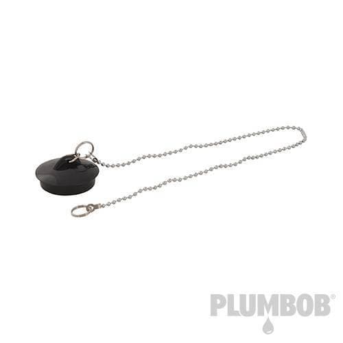 Tappo di PVC con Catena 38mm, Pacchi da 5 - 10 e 50 Tappi Plumbob OFFERTISSIMA!!! Plumbob