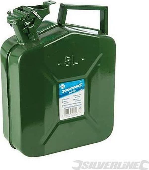 Contenitori tanica carburante da 5 10L Silverline Prezzo Silverline