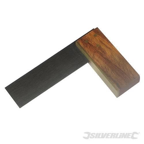 Squadre per carpentieri manico in legno e lama in acciaio Silverline Silverline