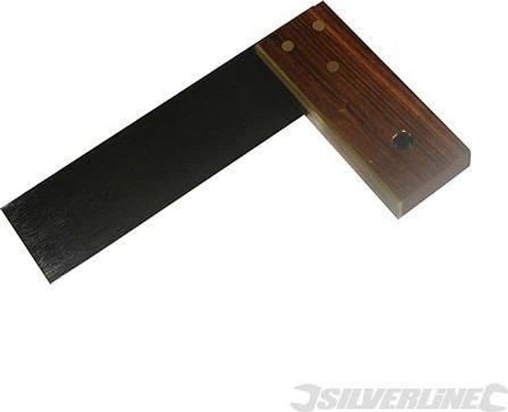 Squadre per carpentieri manico in legno e lama in acciaio Silverline Silverline