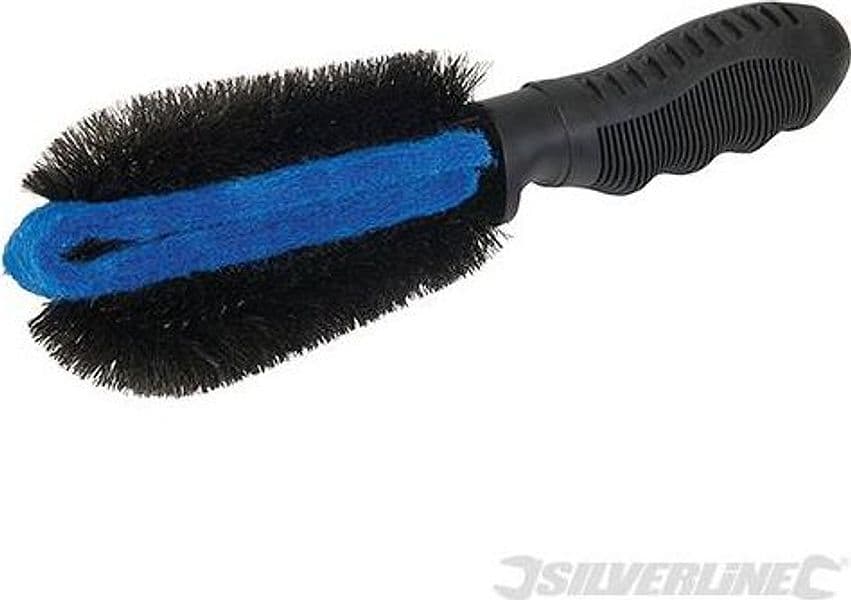 Spazzola per pulire cerchi in lega rimuove polveri freni 250mm Prezzo Silverline