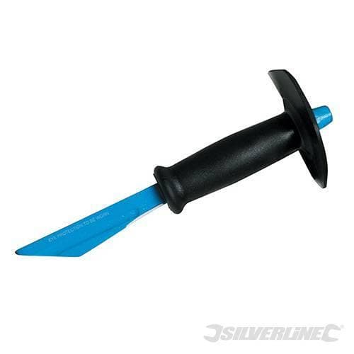 Silverline scalpello bolster punta con paramano in acciaio 250 mm Prezzo