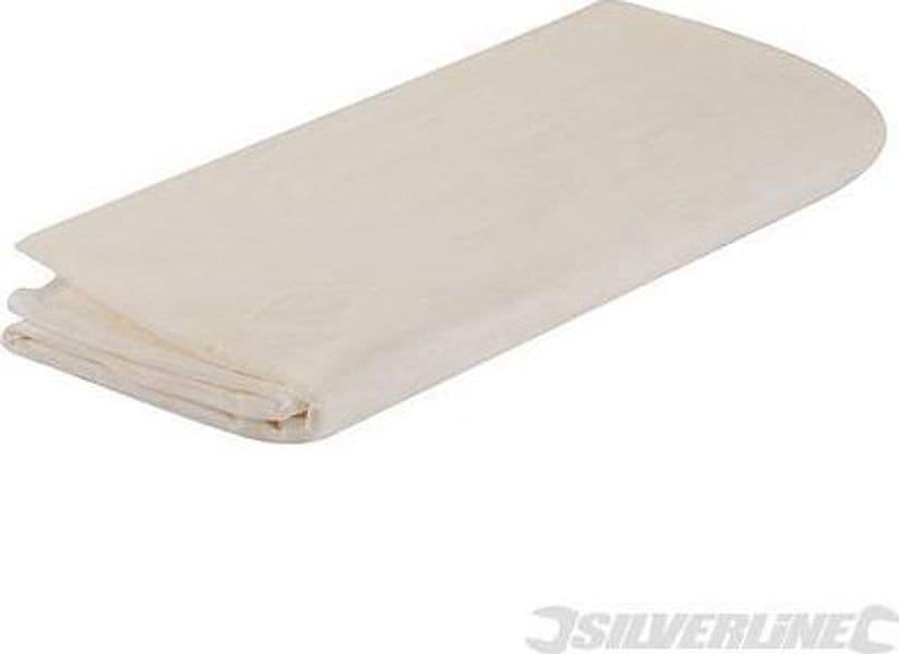 Silverline Telo rotolo antipolvere in cotone 100% 3,6 x 2,4 Metri Prezzo