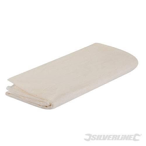 Silverline Telo rotolo antipolvere in cotone 100% 3,6 x 2,4 Metri Prezzo
