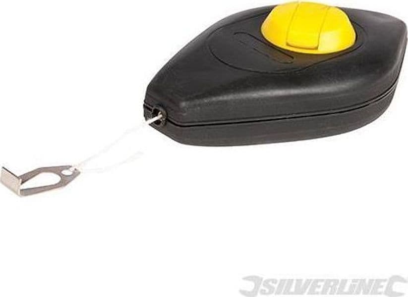 Silverline tracciatore a gesso con filo linea da 16 mm plastica dura Prezzo
