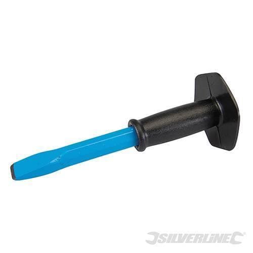 Silverline scalpello bolster con paramano in acciaio 25 x 250 mm Prezzo