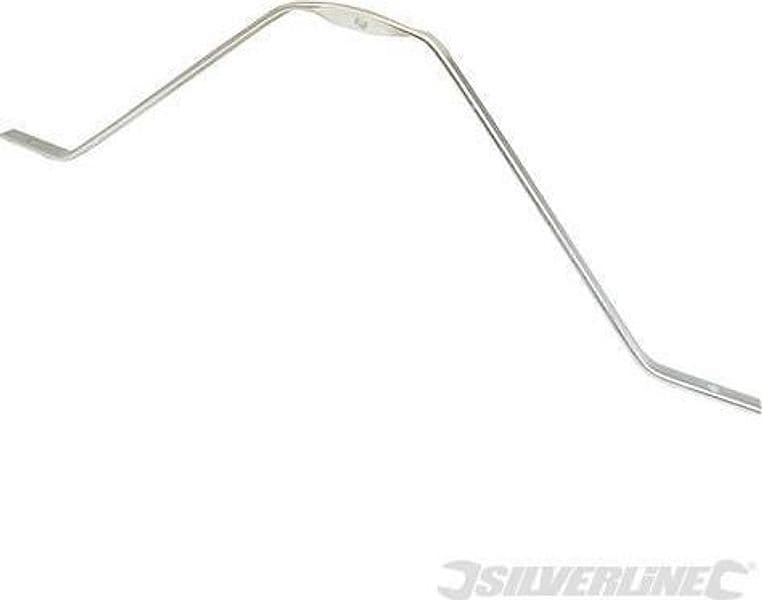 Silverline supporto manico di scopa 34 cm in acciaio Offerta Silverline