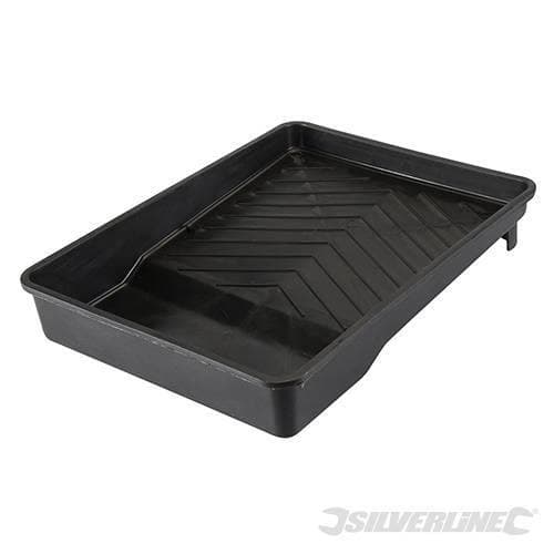 Silverline vassoio per rulli in polipropilene nero 230 mm Prezzo