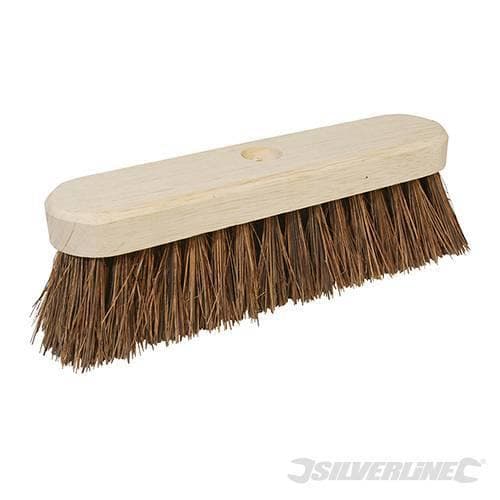 Silverline scopa per uso esterno in legno 254 mm  con setole rigide Offerta