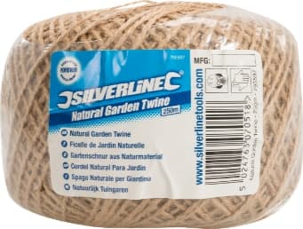Spago naturale da giardino 250 m Silverline - 2