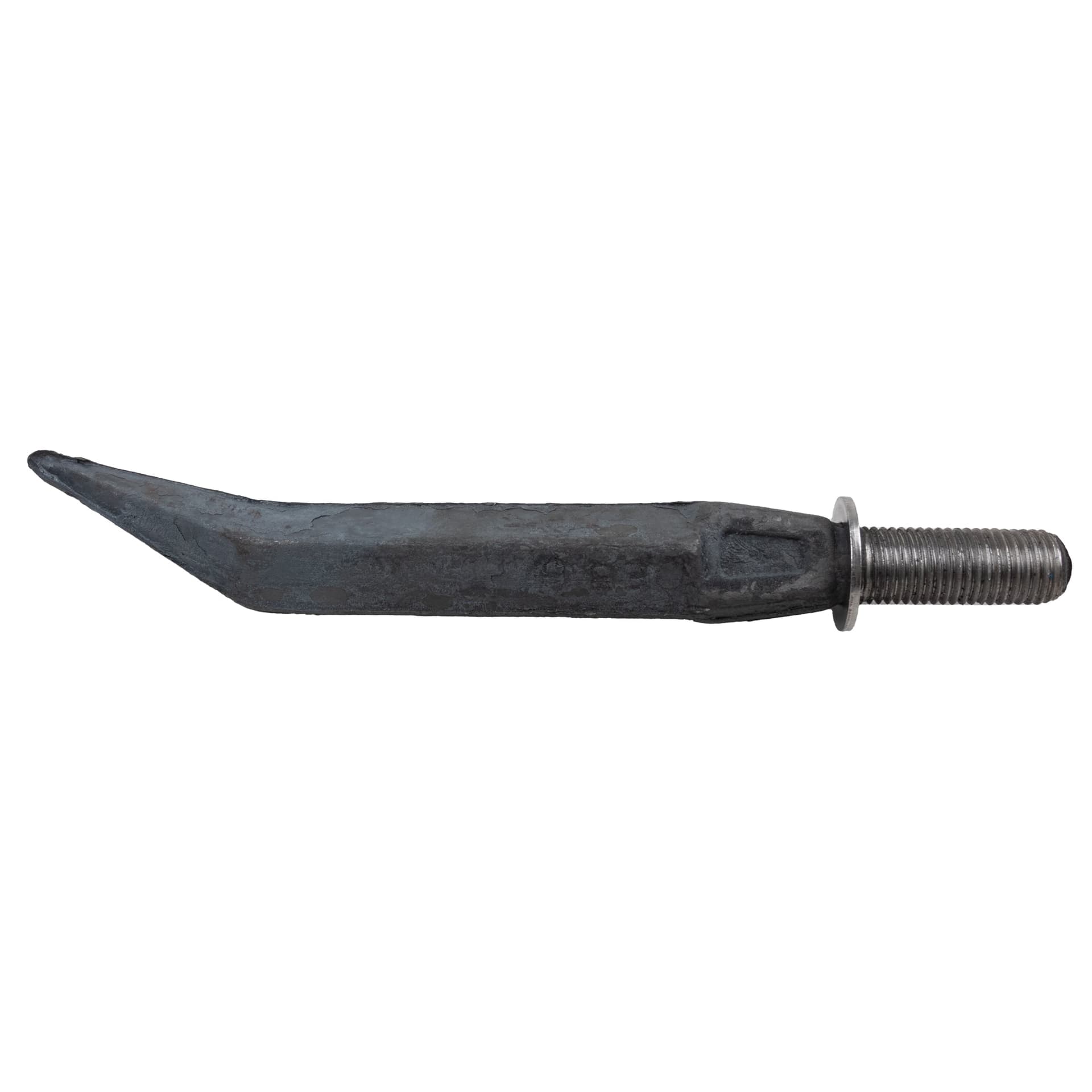 Dente per erpice lunghezza 380mm lunghezza filetto 55 mm confezione da 10 pezzi - 3