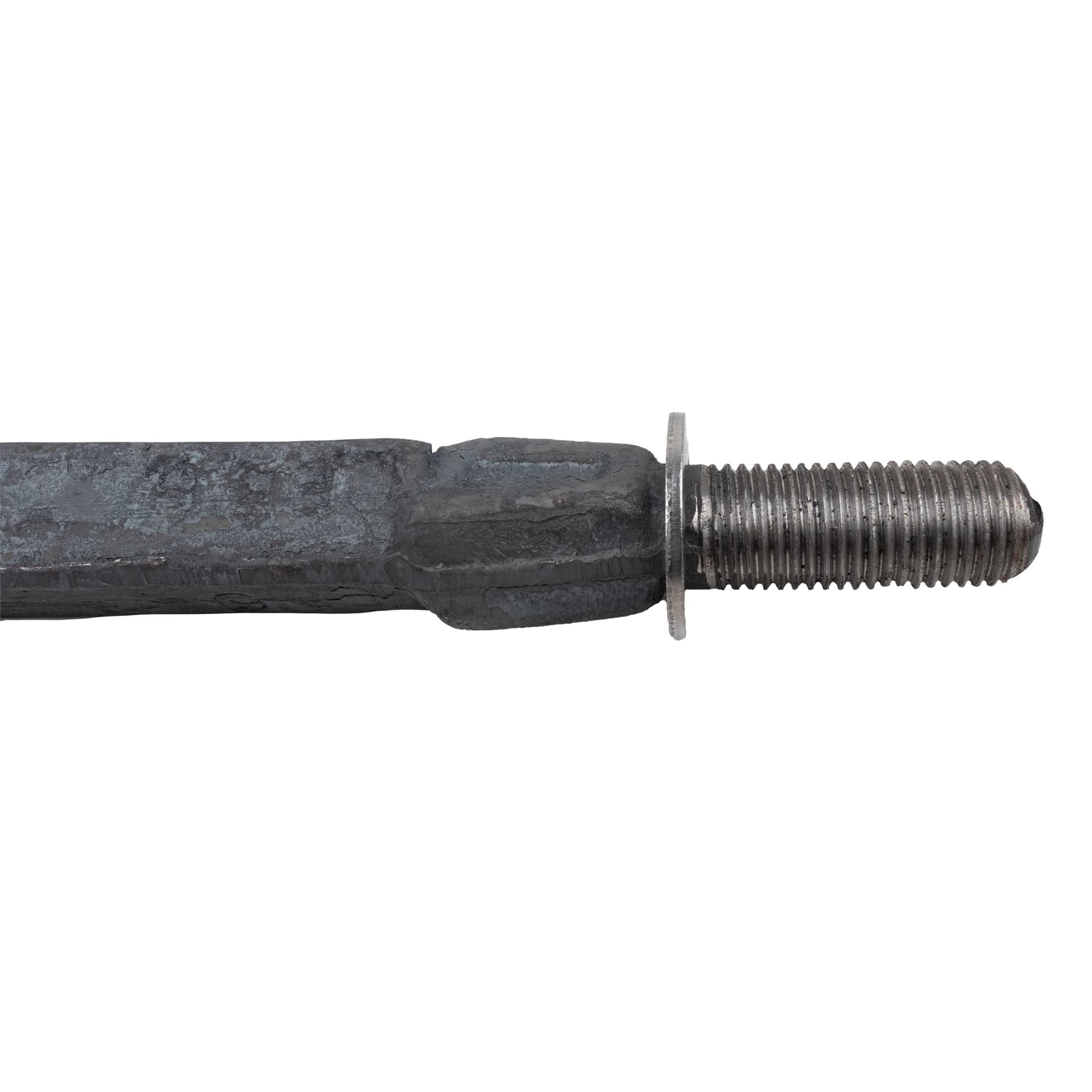 Dente per erpice lunghezza 380mm lunghezza filetto 55 mm confezione da 10 pezzi - 5