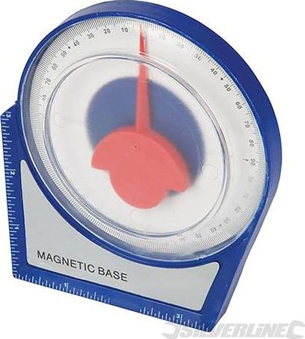 Silverline Inclinometro con base magnetica diametro 100 mm Prezzo