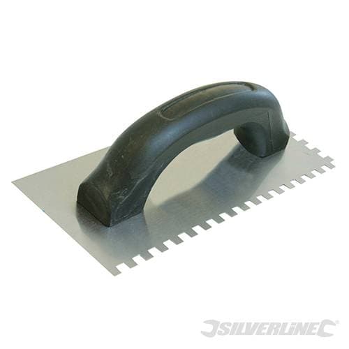 Silverline Frattazzo cazzuola per adesivi 230 x 100 mm Prezzo