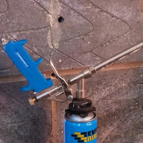 Silverline pistola per schiuma poliuretanica con ugello in acciaio Prezzo Silverline