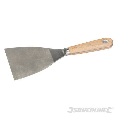 Silverline raschietto in acciaio 100 mm manico in legno Prezzo