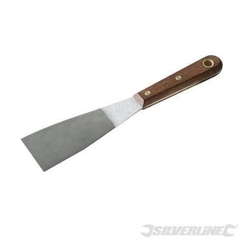 Silverline raschietto in acciaio 75 mm manico in legno Prezzo