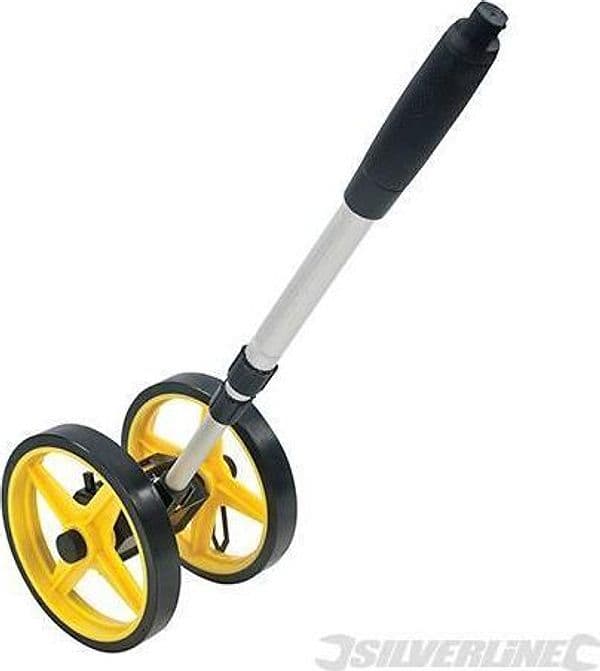 Silverline mini misuratore stradale a rotella metrica per topografia