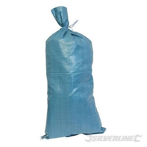 Silverline 10 sacchi in tessuto resistenti per sabbia e ghiaia 750 x 330 mm Offerta