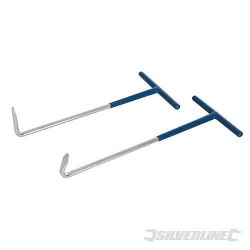 Set di strumenti per anello in gomma dello scarico 2pz Silverline