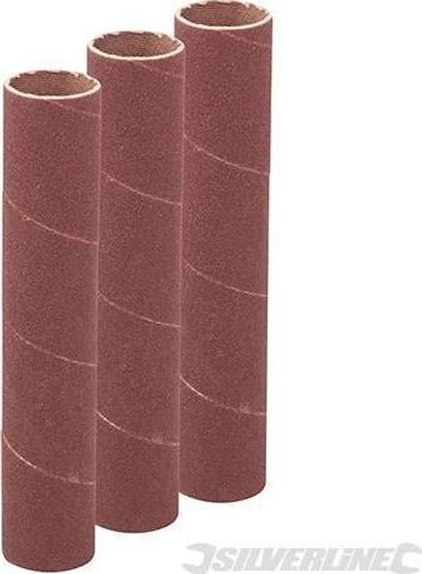 Set di maniche di levigatura in ossido di alluminio con supporto di cotone offerta silverline Silverline