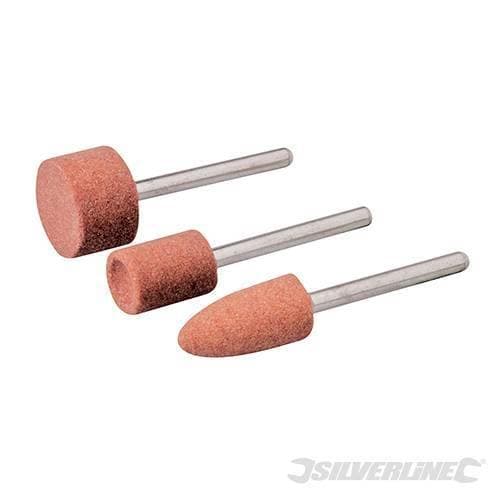 Set di pietre affilatrici per utensile rotante multifunzione Silverline