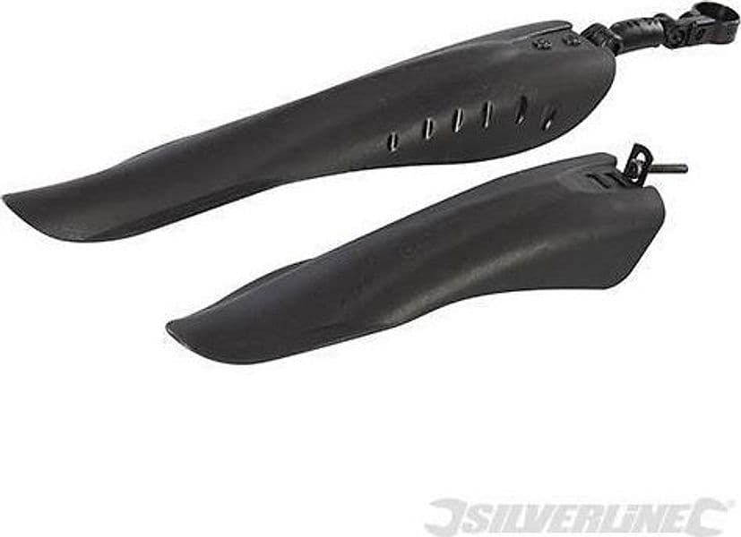 Set parafango anteriore e posteriore biciclette Silverline originale 2 pz