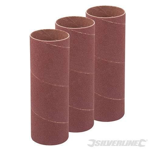 Set di maniche per levigature curve in ossido di alluminio con supporto di cotone offerta Silverline
