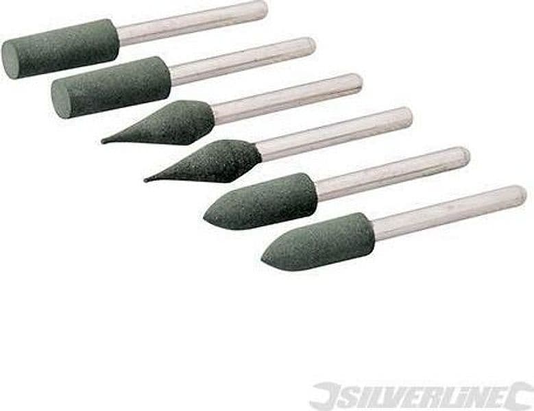 Set di punte di lucidatura in gomma per utensili rotanti multifunzione Offerta 6 pezzi